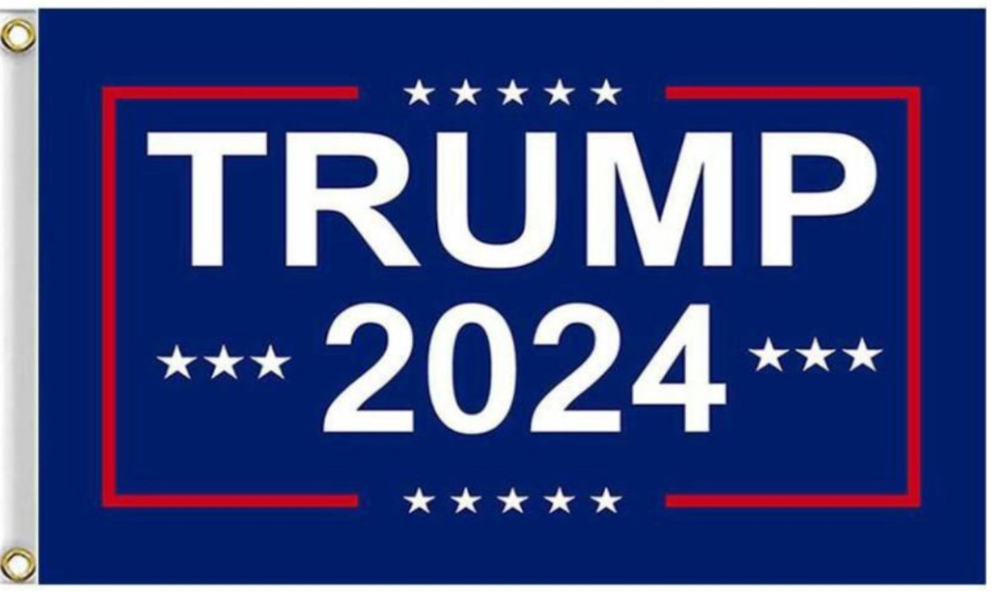 FLAG - Trump 2024, blue
