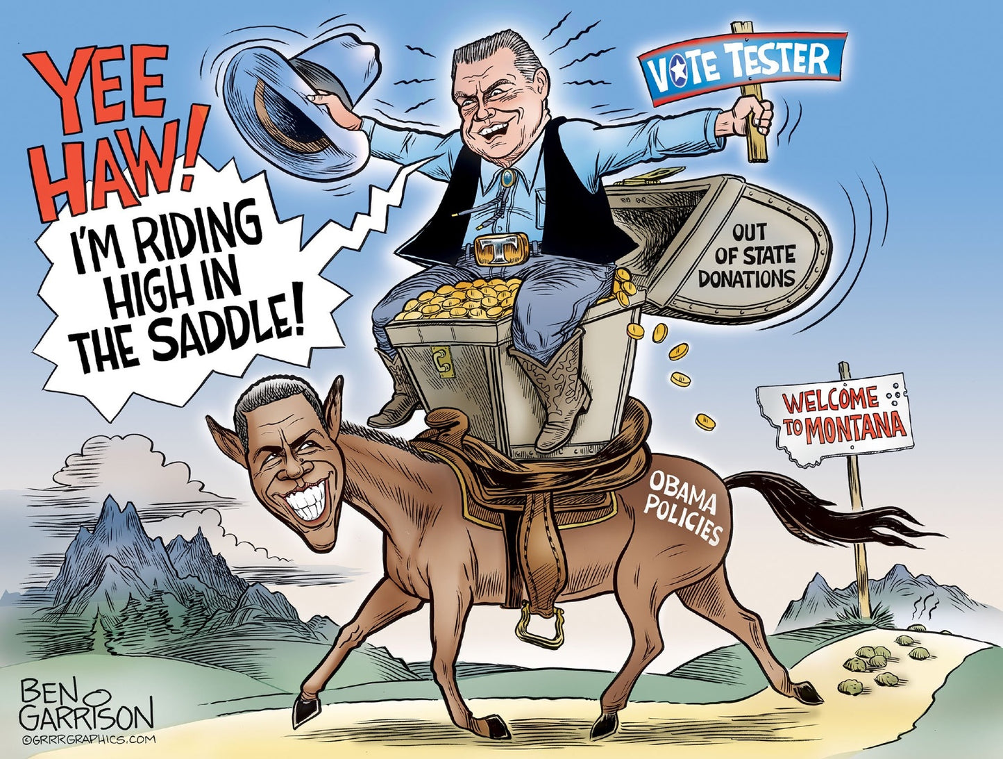 T-SHIRT - Tester - “riding outside $$”