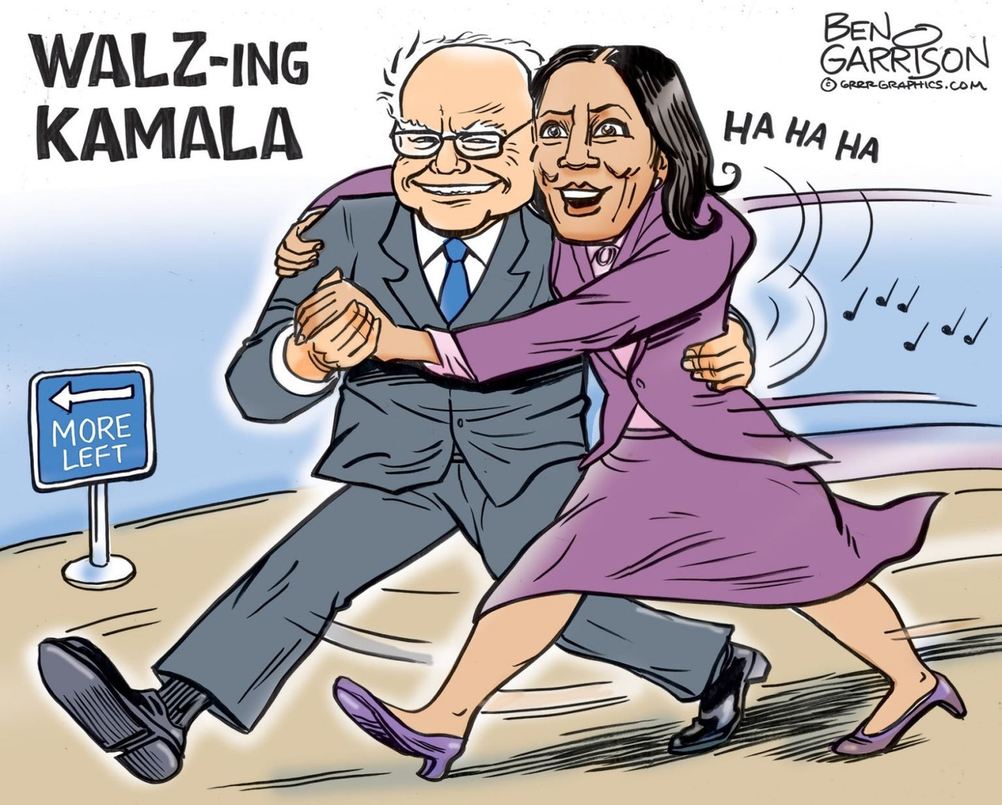 T-SHIRT - “Walzing Kamala”