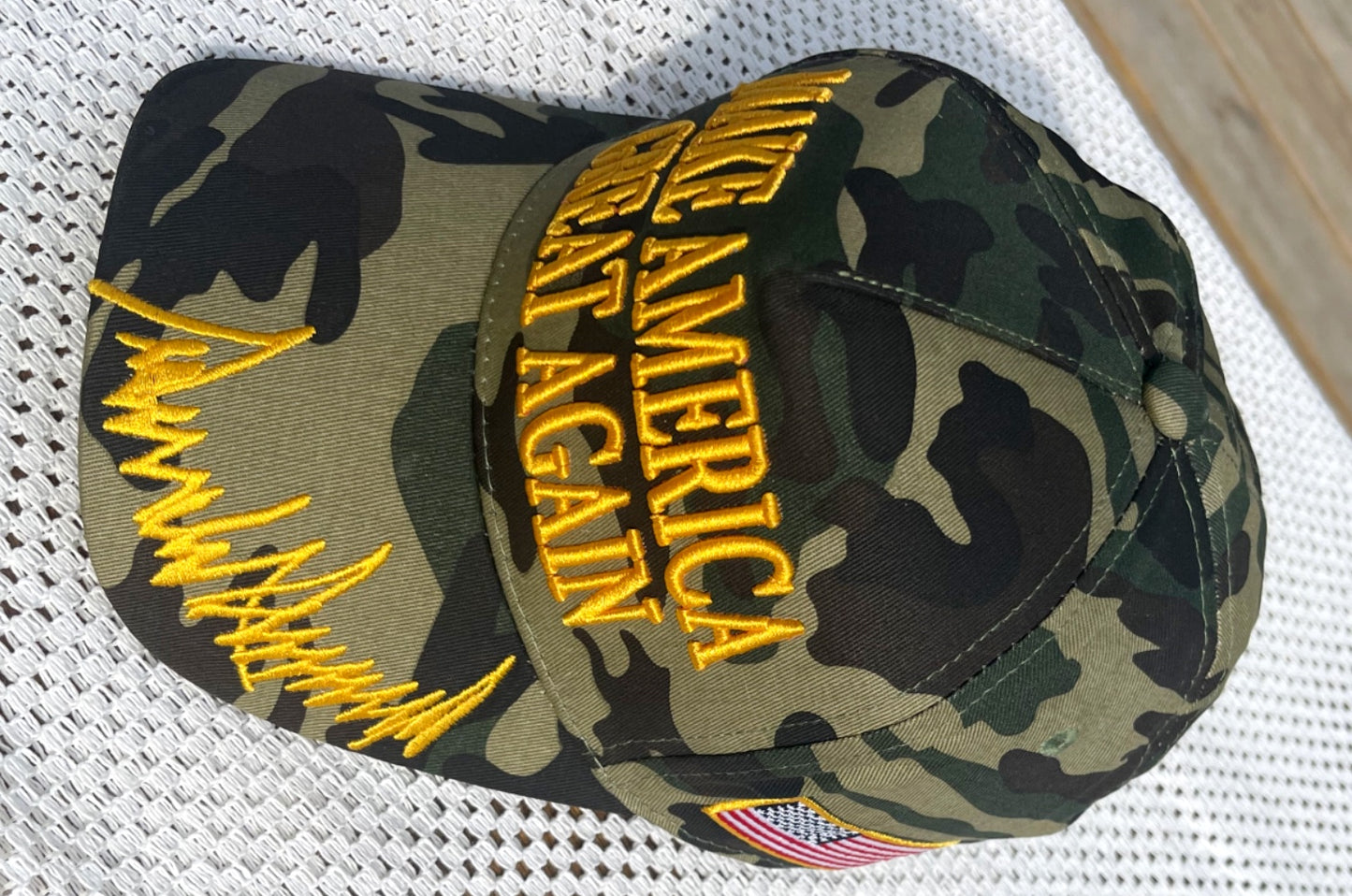 HAT - Made in USA, camo