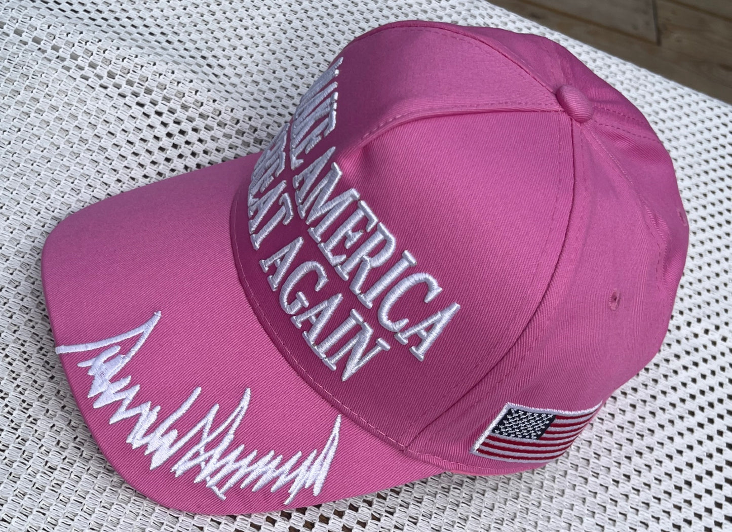 HAT - Made in USA, pink