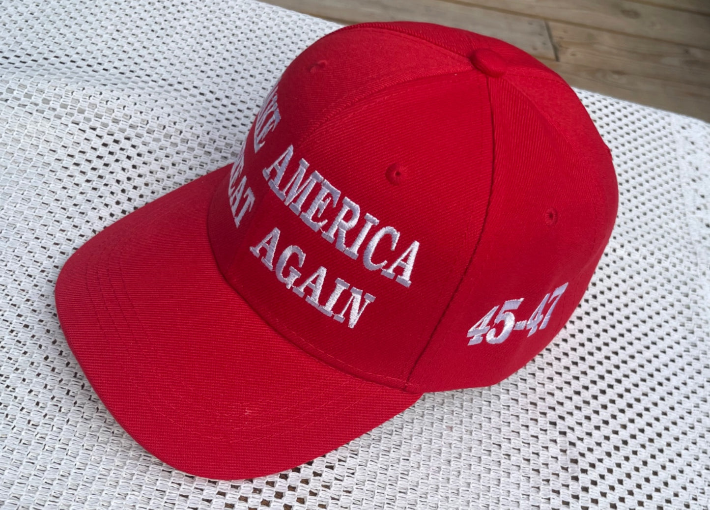 HAT - MAGA, red, 45-47
