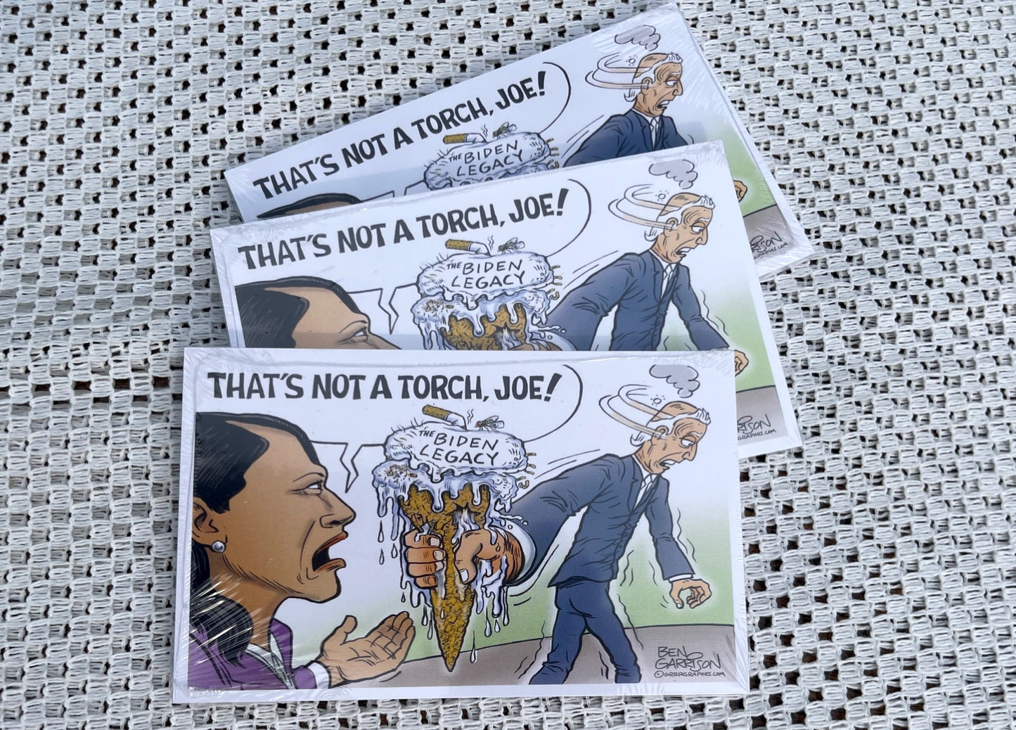 CARDS - “that’s not a torch, Joe” (16 cards)