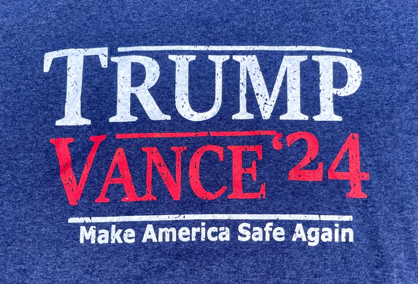 T-SHIRT - Trump/Vance’24, blue
