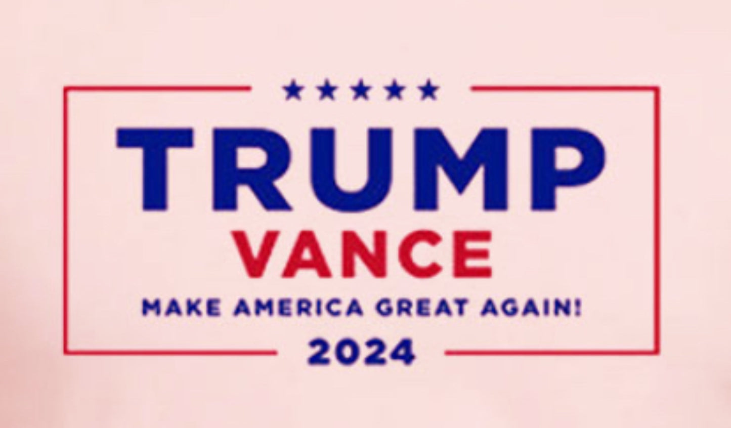 T-SHIRT - Trump/Vance’24, pink