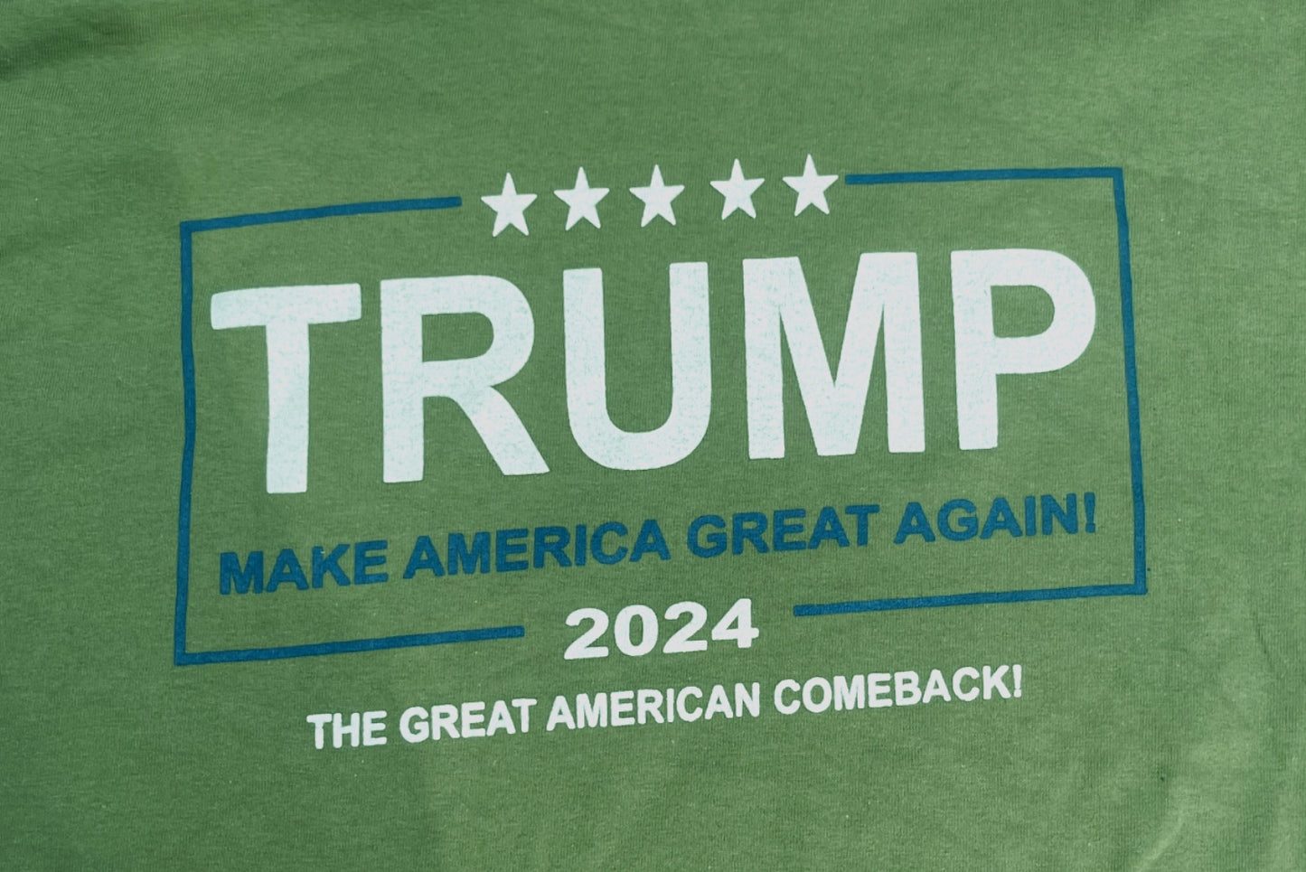 T-SHIRT - Trump/MAGA, olive