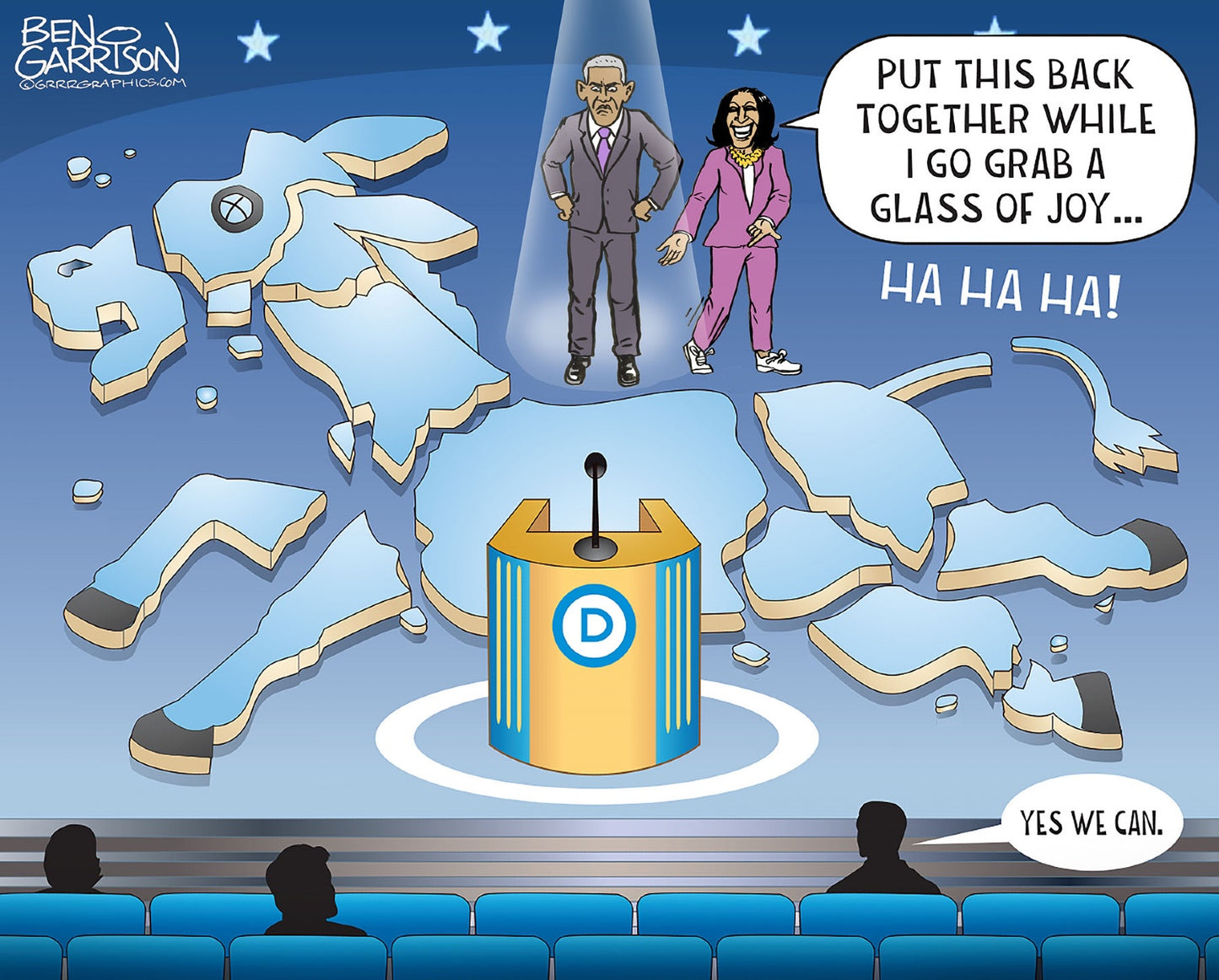 T-SHIRT - “glass donkey”