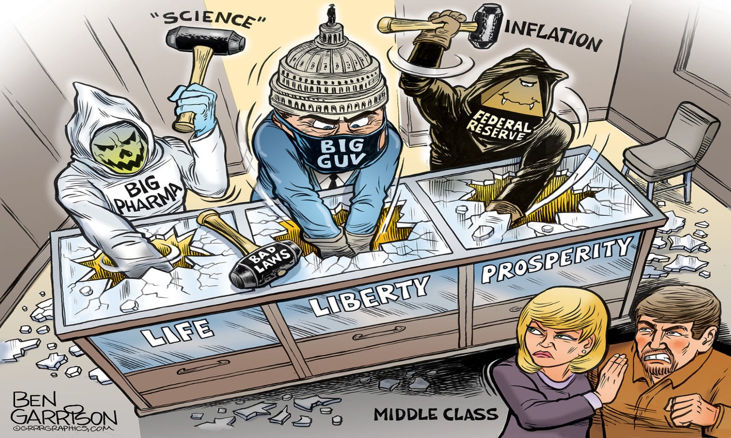 T-SHIRT - “Life, Liberty, Prosperity”